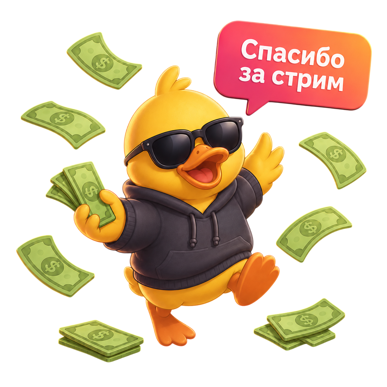 Текстовый донат